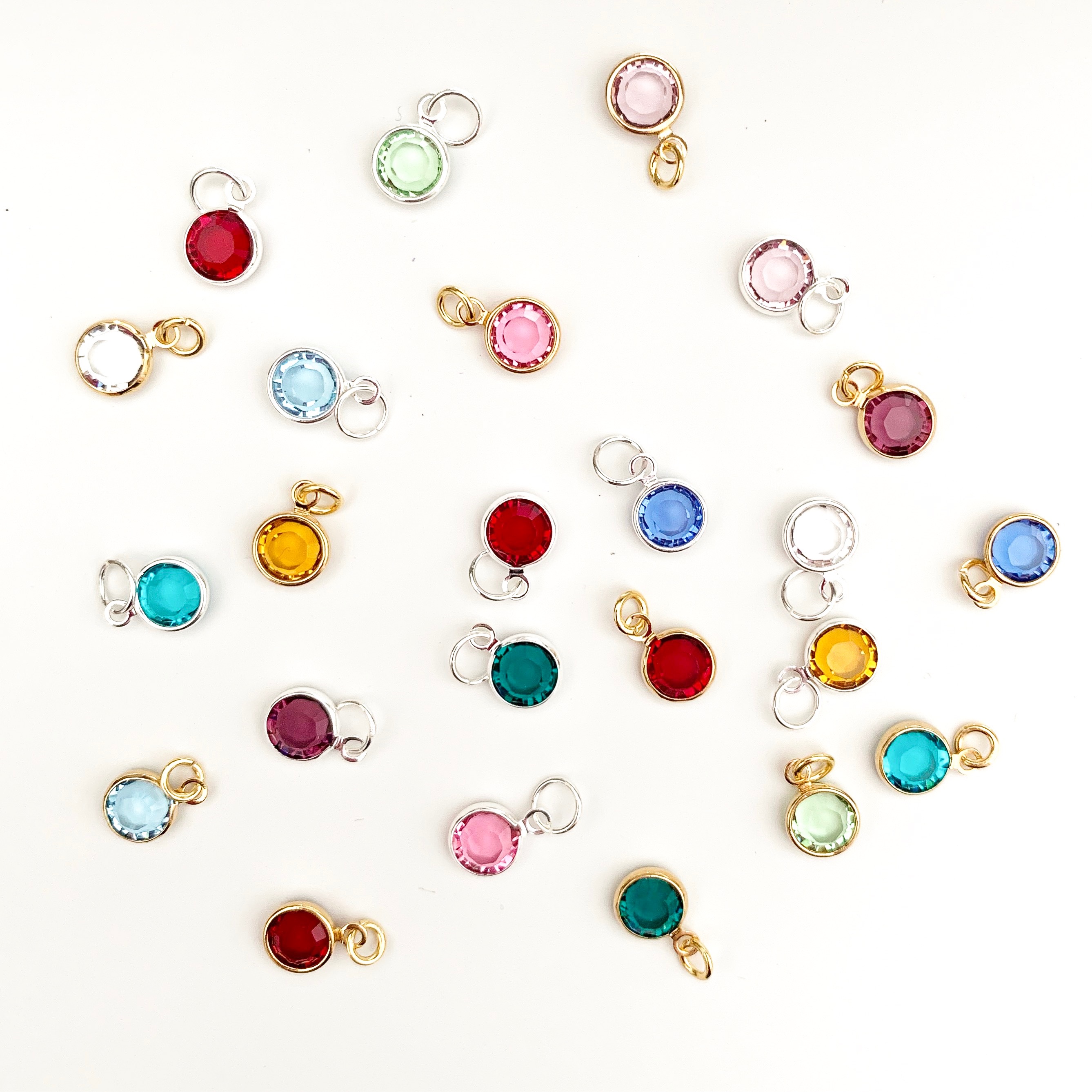 The Keepsake Silhouette Necklace – Birthstones – Dapper and Darling